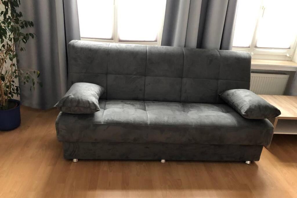 Apartmenthaus Am Bahnhof 代特莫尔德 外观 照片